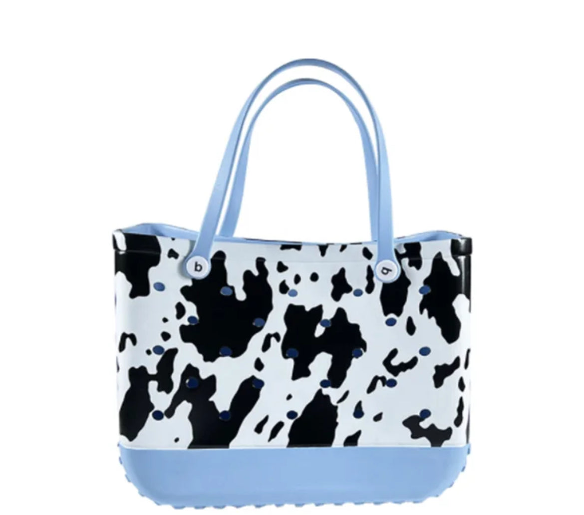 XL Rubber Beach Bag Tote for Women