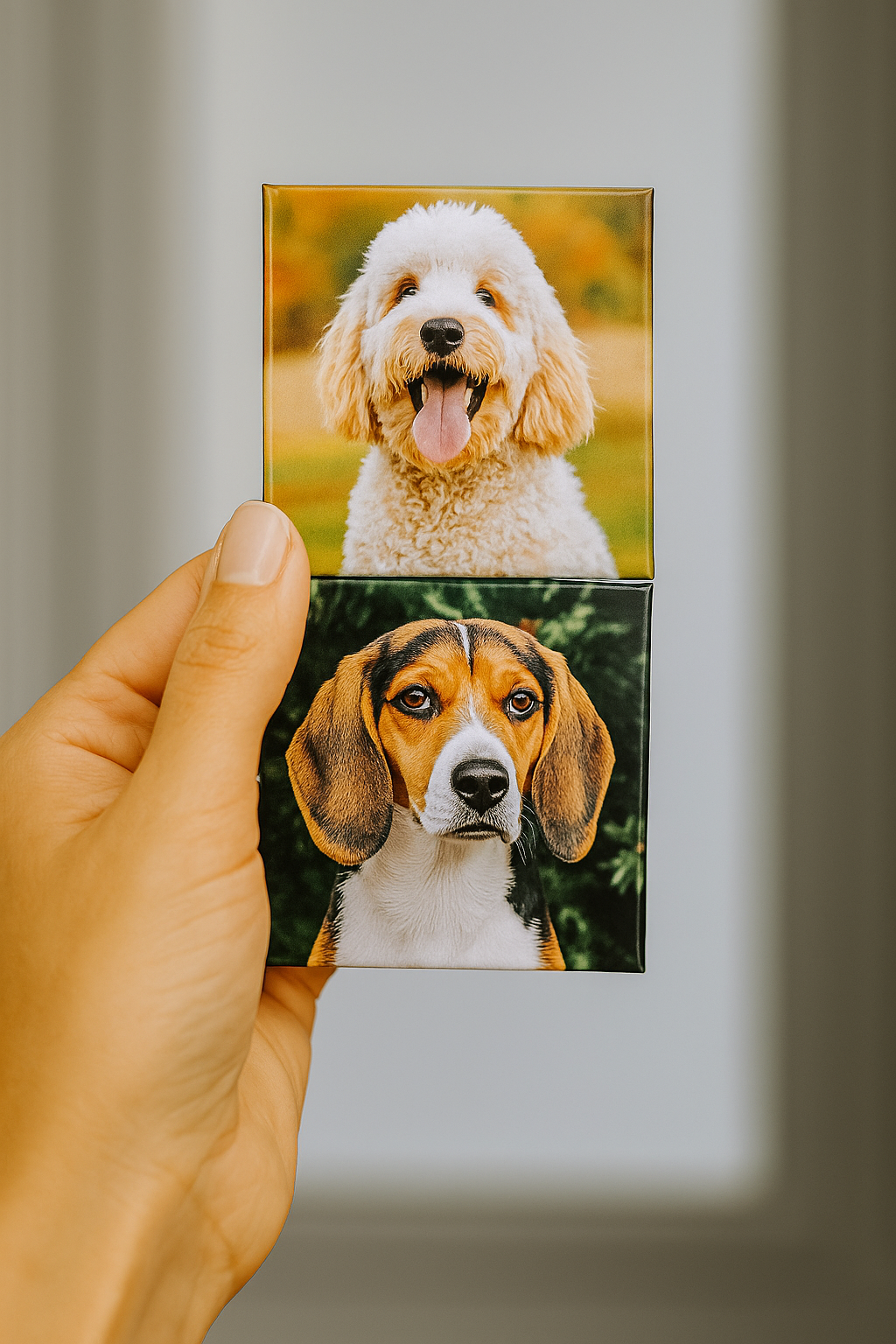 Custom Photo Magnets – Turn Your Memories Into Fridge-Worthy Keepsakes (set of 9)