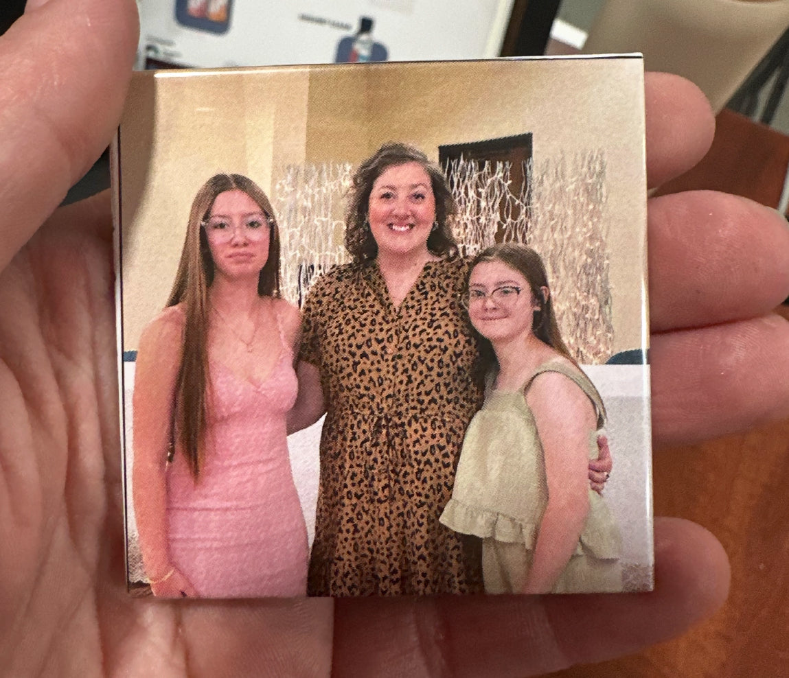 Custom Photo Magnets – Turn Your Memories Into Fridge-Worthy Keepsakes (set of 9)