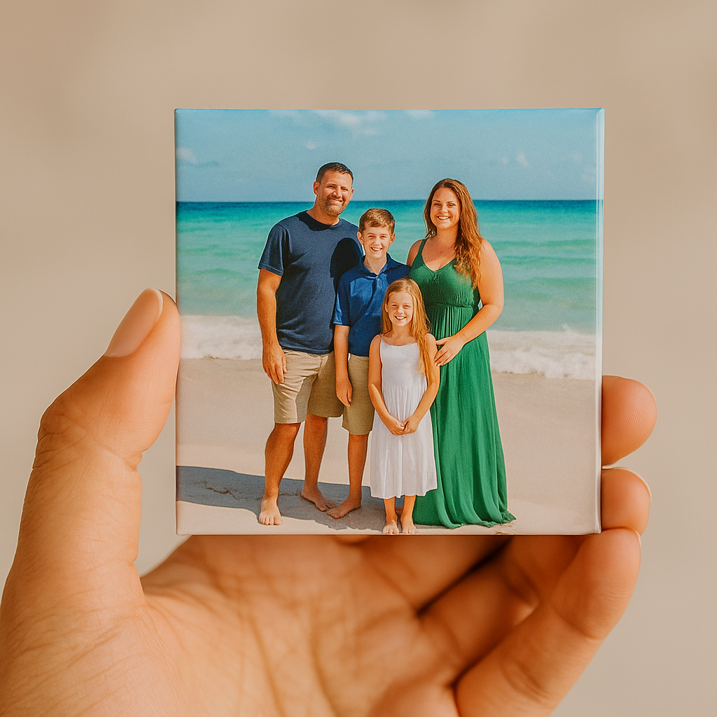 Custom Photo Magnets – Turn Your Memories Into Fridge-Worthy Keepsakes (set of 9)