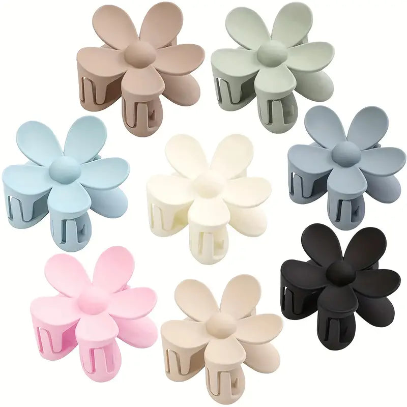Flower Claw Hair Clip