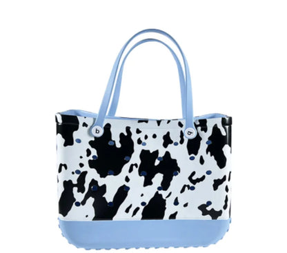 XL Rubber Beach Bag Tote for Women