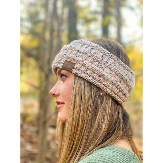 Ombre Ribbed Flecked Women's Fashion Headband