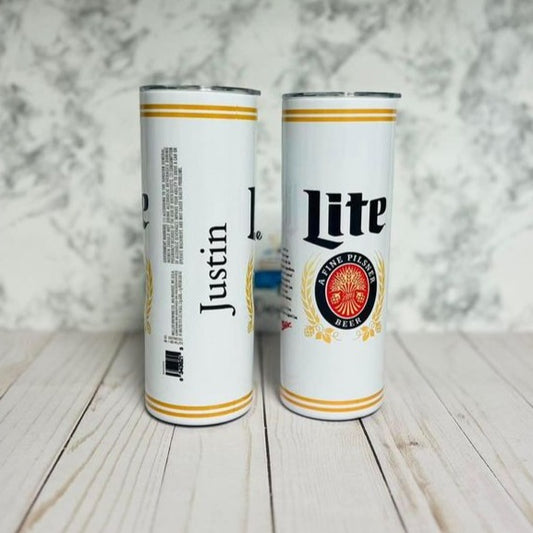 Beer Themed 20 oz tumbler - Lite