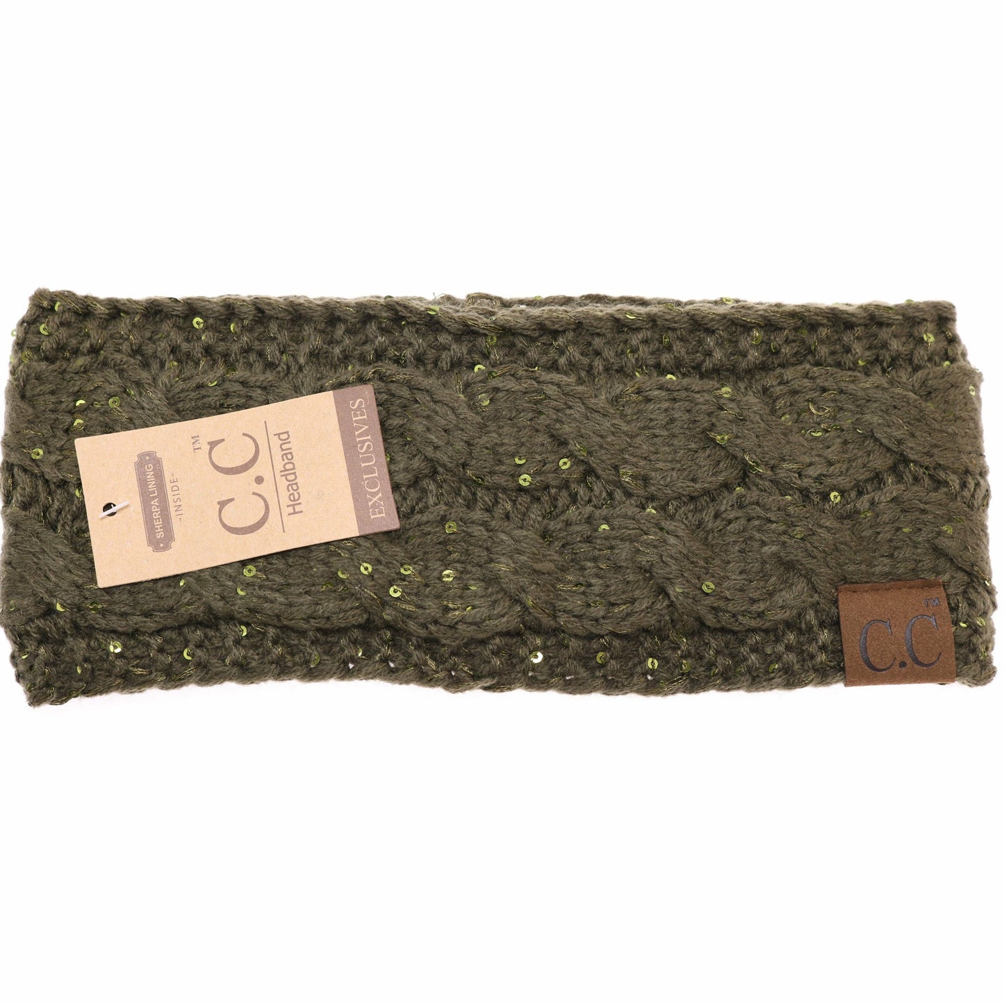 Sequin CC Headwrap HW730