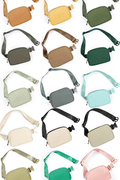 Belt Bag for Women Crossbody Fanny Pack for Women Waist Bag with Adjustable Strap