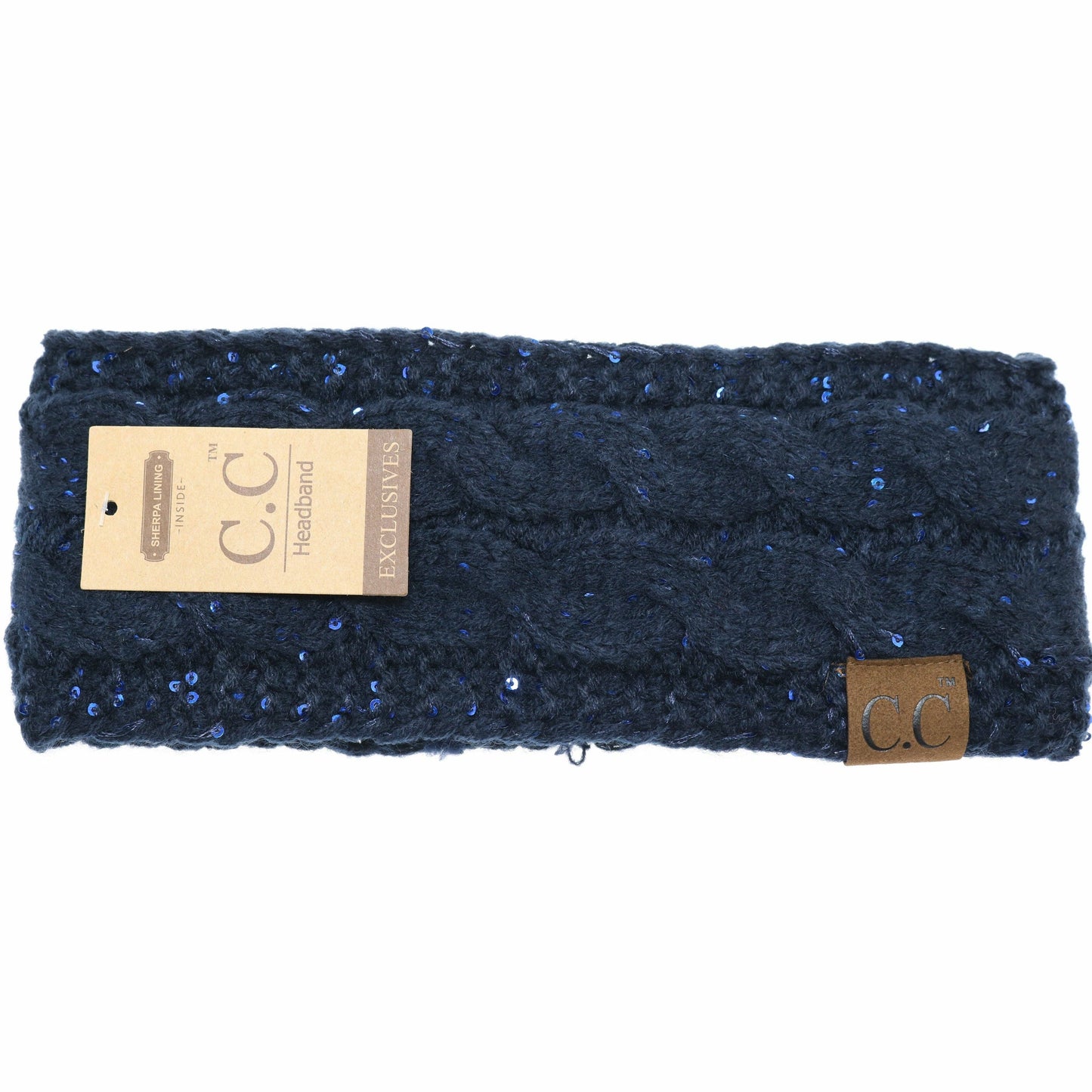Sequin CC Headwrap HW730
