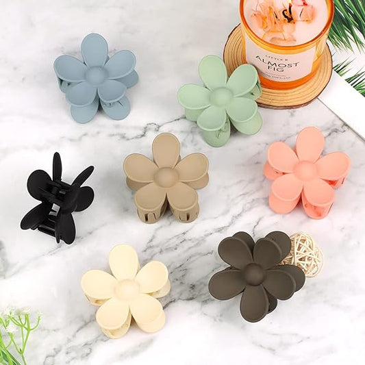 Flower Claw Hair Clip