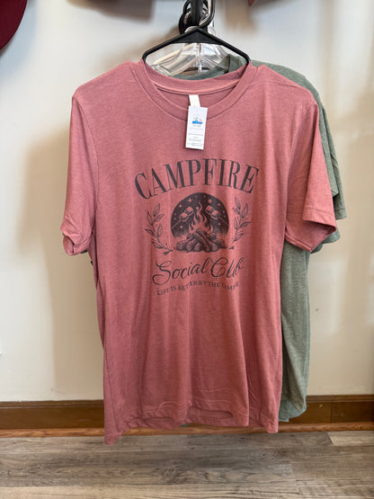 Campfire Social Club Design - Camping Unisex
