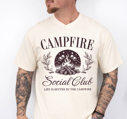Campfire Social Club Design - Camping Unisex