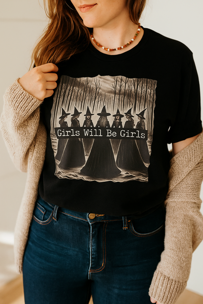 Girls will be Girls Halloween Shirt