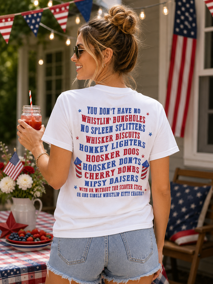 Joe Dirt 'Merica Patriotic Graphic T-Shirt | Funny 4th of July Unisex Tee