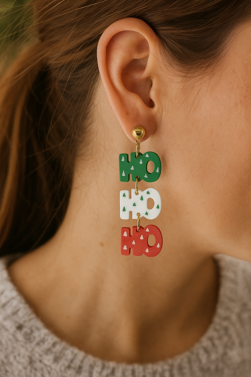 Christmas Dangle Earrings
