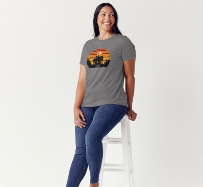 Fall Ombre with Haunted House