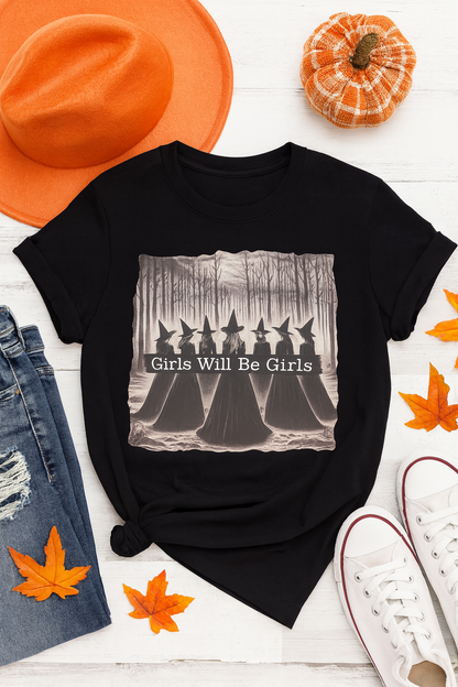 Girls will be Girls Halloween Shirt