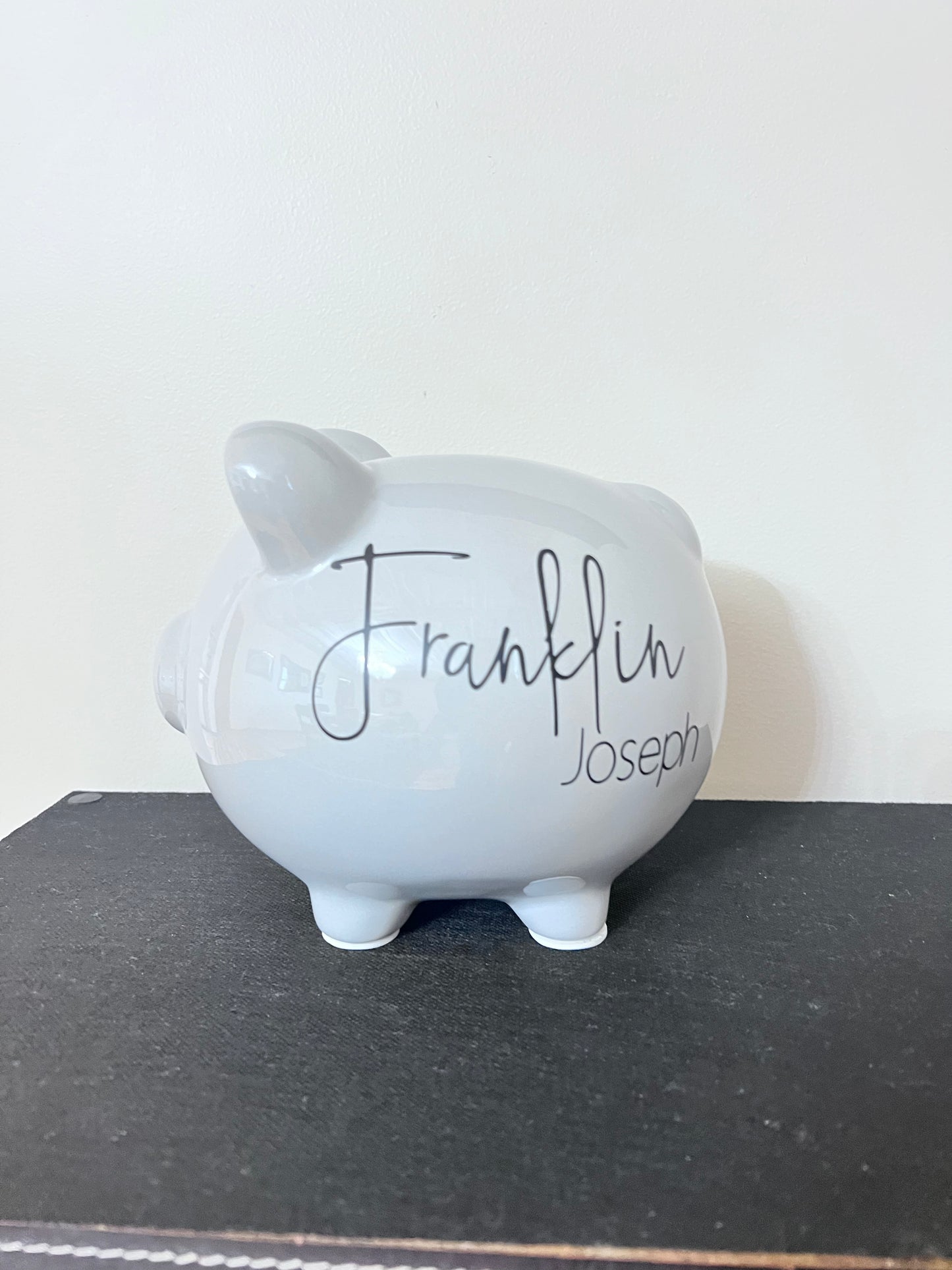 Custom Baby Birth Stat Piggy Bank
