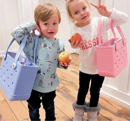 Small Rubber Beach Bag Tote