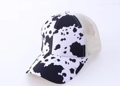 Ponytail Hat- Cross back