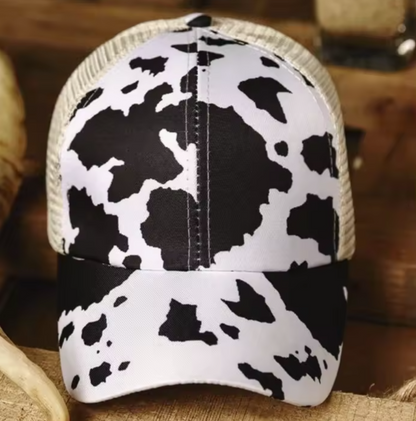 Ponytail Hat- Cross back