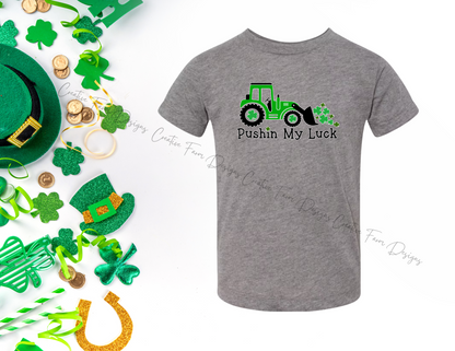 Pushing My Luck Kids Shirt